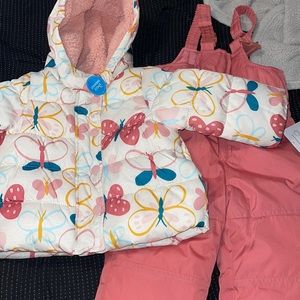 2 piece infant snowsuit